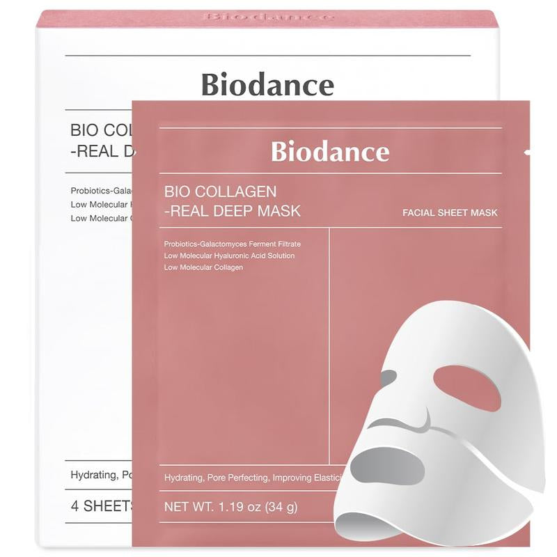 BIODANCE Bio-Collagen Deep Hydrogel Mask – 4 Pack